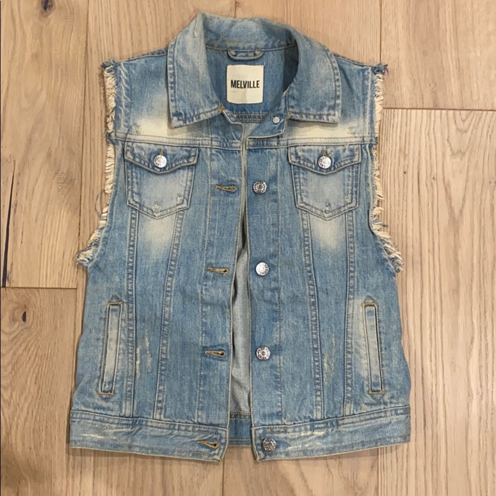 Brandy Melville denim vest